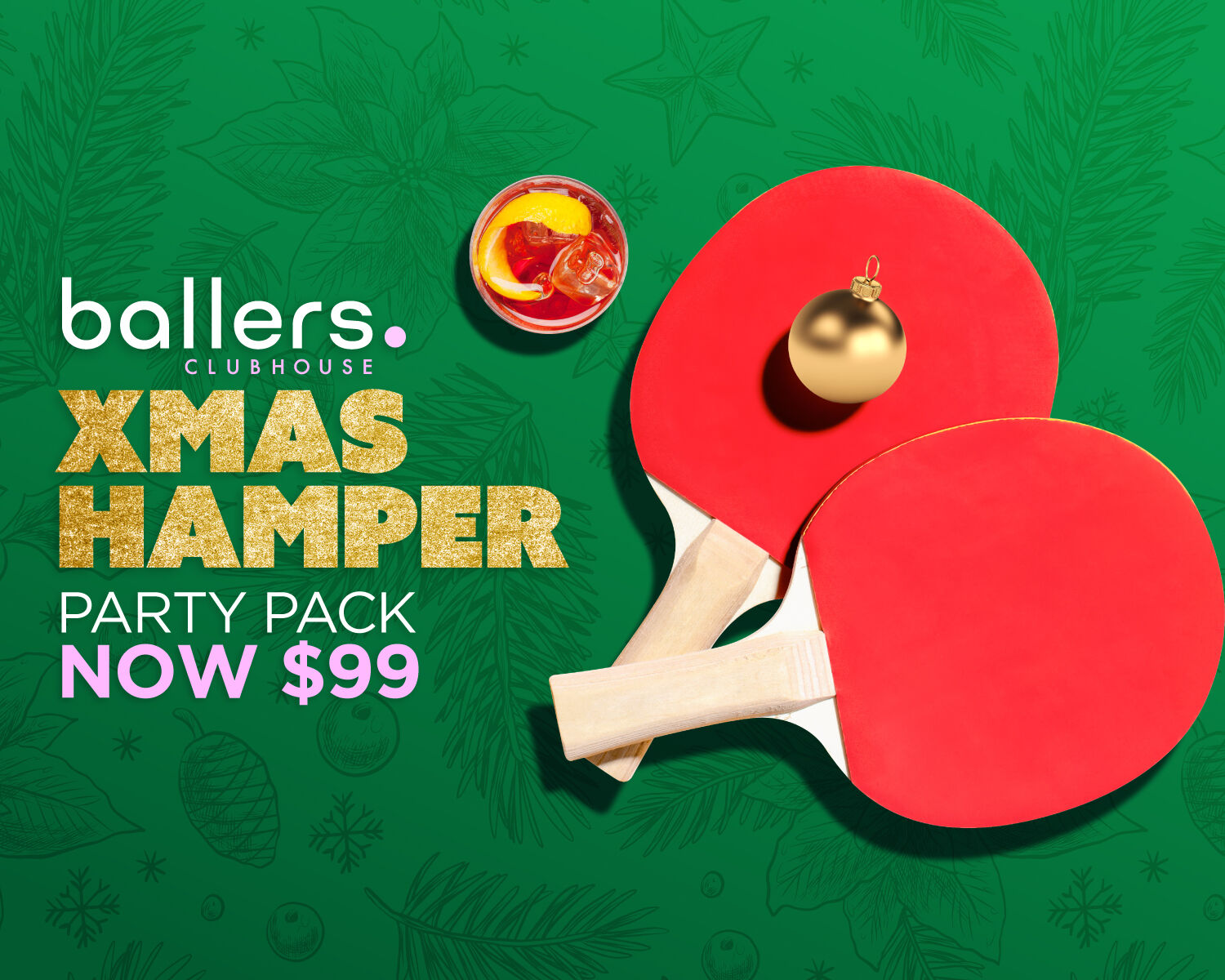 Christmas Party Pack | Gift Ideas Melbourne | Ballers Clubhouse