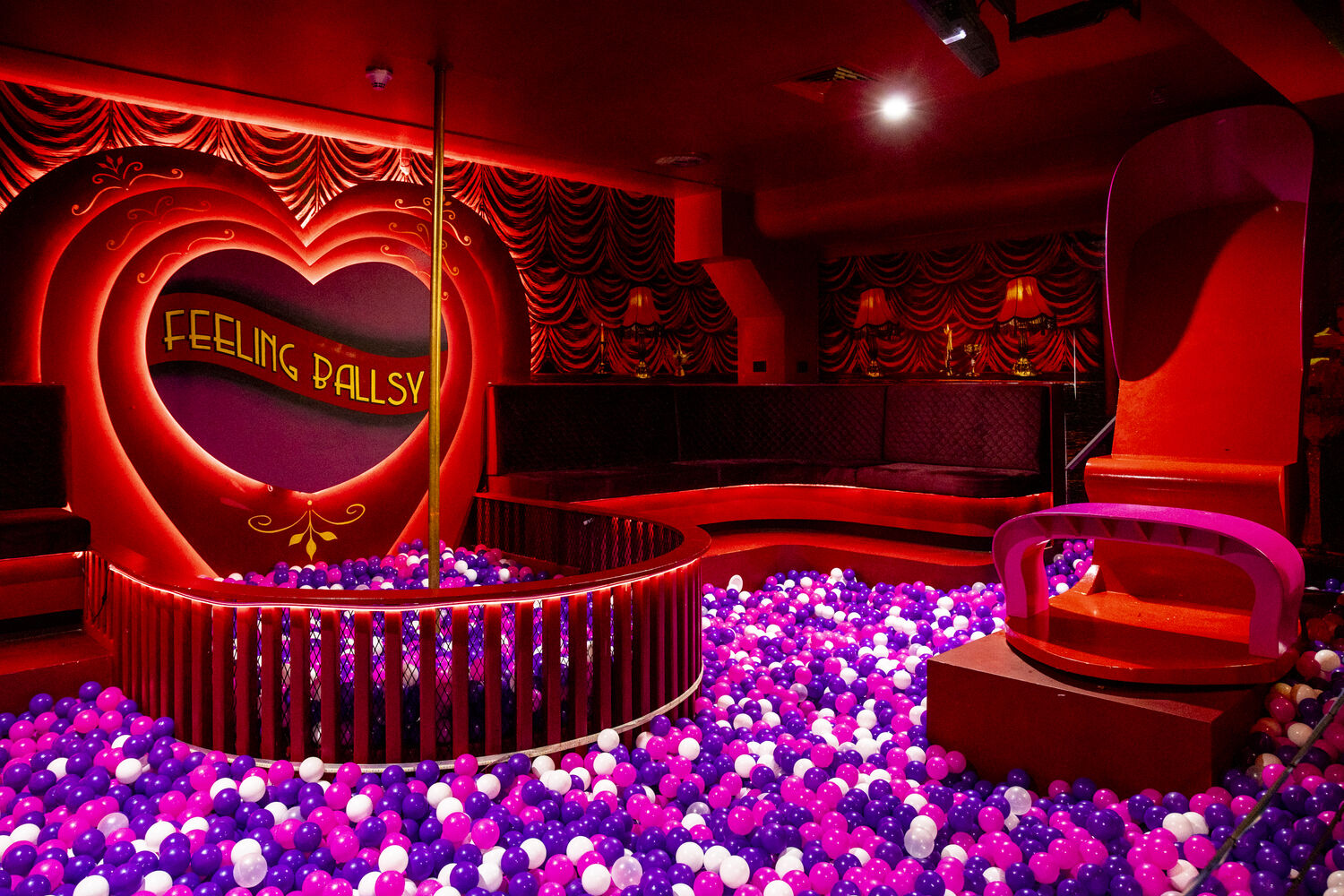 Velvet Lounge | Burlesque Inspired Private Function Room | Ballers Melbourne CBD