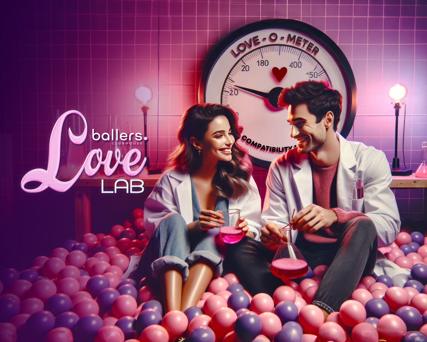 Love lab | Melbourne venue | Cocktail experience | Ballers Clubhouse |