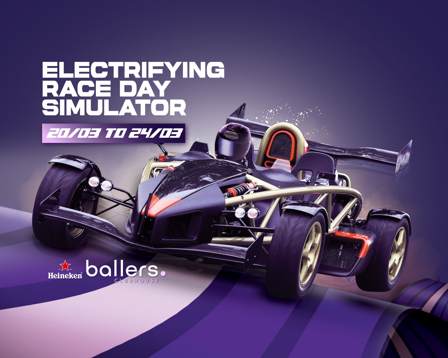 Electrifying Race Day Experience | Melbourne | Ballers Clubhouse
